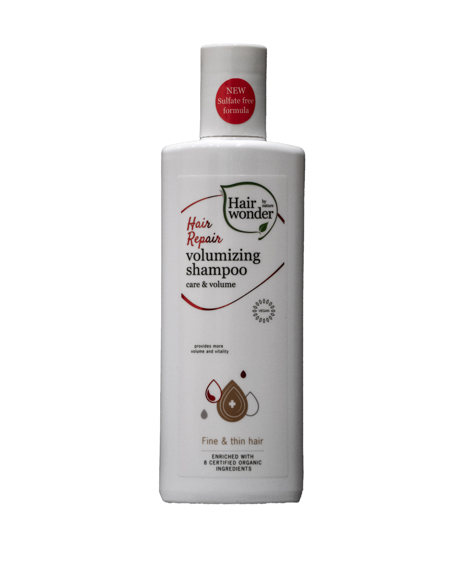 8710267114038.png Hairwonder Šampūnas plaukų apimčiai Volumizer 200 ml - Image 1