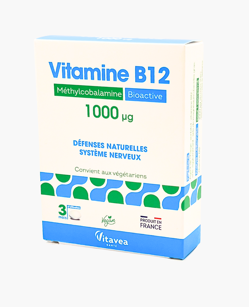 B12.png VITAVEA Vitaminas B12 1000 µg, 90 tablečių - Image 1