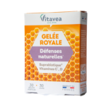 Vitavea Bičių pienelis, vitaminai C, D ir patentuotas gerųjų bakterijų kompeksas Suprabiotiques® natūraliai apsaugai, 30 augalinės kilmės kapsulių