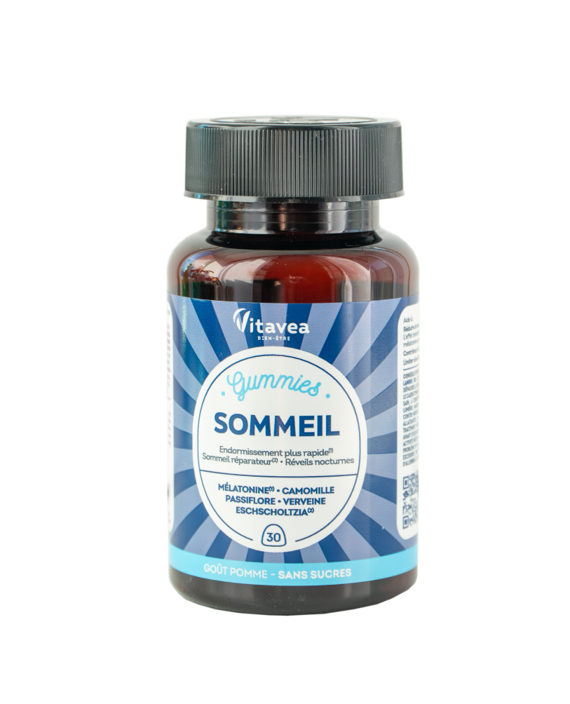 Guminukai-miegui-Gummies-Sommeils.png VITAVEA Guminukai miegui Gummies Sommeil, 30 vnt - Image 1
