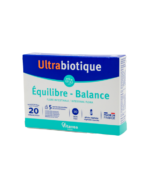 Vitavea Ultrabiotique Balance žarnyno floros pusiausvyrai, 10 augalinės kilmės kapsulių
