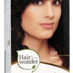 Hairwonder Ilgalaikiai plaukų dažai su 9 ekologiškais ekstraktais, spalva espresso 3.37