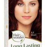 Hairwonder Ilgalaikiai plaukų dažai su 9 ekologiškais ekstraktais, spalva raudonmedžio 5.5