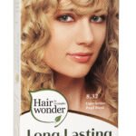 Hairwonder Ilgalaikiai plaukų dažai su 9 ekologiškais ekstraktais, spalva  šviesi auksinė perlinio atspalvio blondinė 8.32