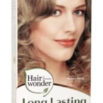 Hairwonder Ilgalaikiai plaukų dažai su 9 ekologiškais ekstraktais, spalva vidutinė blondinė 7
