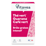 Vitavea Žalioji arbata, guarana ir žalia kava riebalų deginimui