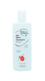HAIRWONDER šampūnas su kreatinu, augaliniu keratinu, pantenoliu ir 8 ekologiškais ekstraktais kasdienai  Hair Repair