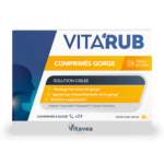 Vitavea VITA’RUB čiulpiamosios tabletės gerklei, 24 vnt
