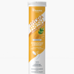 Vitavea HYDRAFRESH be cukraus ananasų skonio, 20 tirpstančių  tablečių