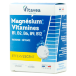 Vitavea Magnis, vitaminai B1, B2, B6, B9, B12,  24 tirpstančios tabletės