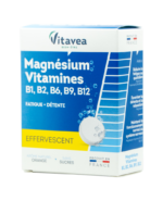 Vitavea Magnis, vitaminai B1, B2, B6, B9, B12,  24 tirpstančios tabletės