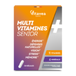 Vitavea Multivitaminai senjorams, 30 augalinės kilmės kapsulių.