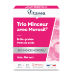 VITAVEA TRIO MINCEUR su MOROSIL® Svorio kontrolei, 20 augalinės kilmės kapsulių