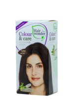 Hairwonder Colour & Care ilgalaikiai plaukų dažai be amoniako  spalva espresso 3.37