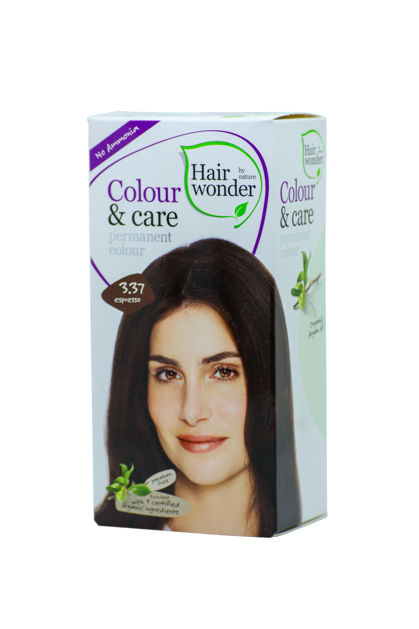 plauku-dazai-be-amoniako-colour-care-espreso_slamutis.lt_.png Hairwonder Colour & Care ilgalaikiai plaukų dažai be amoniako spalva espresso 3.37 - Image 1