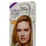Hairwonder Colour & Care ilgalaikiai plaukų dažai be amoniako spalva  vidutinė aukso blondinė 7.3