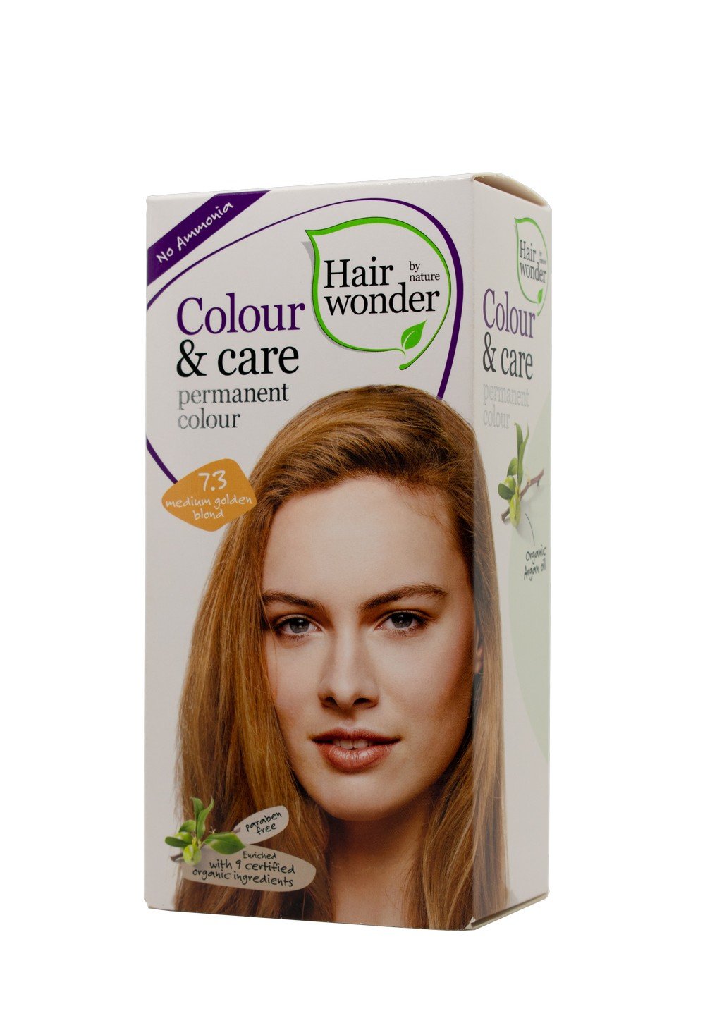 plauku-dazai-be-amoniako-colour-care-vidutine-aukso-blondine_slamutis.lt_.jpg Hairwonder Colour & Care ilgalaikiai plaukų dažai be amoniako spalva vidutinė aukso blondinė 7.3 - Image 1