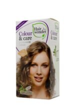 Hairwonder Colour & Care  ilagalaikiai plaukų dažai be amoniako  spalva vidutinė blondinė 7
