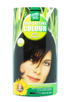 Hairwonder Ilgalaikiai plaukų dažai su 9 ekologiškais augaliniais ekstraktais, spalva tamsi ruda 3 - Image 2