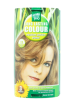 Hairwonder ilgalaikiai plaukų dažai su 9 ekologiškais augaliniais ekstraktais, spalva vidutinė  blondinė aukso atspavio 7.3 - Image 3