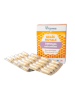 Vitavea Bičių pienelis, vitaminai C, D ir patentuotas gerųjų bakterijų kompeksas Suprabiotiques® natūraliai apsaugai, 30 augalinės kilmės kapsulių - Image 2