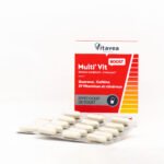 Vitavea  Gvaraninės paulinijos ekstraktas, kofeinas +19 vitaminų ir mikroelementų, 30 augalinės kilmės kapsulių - Image 4