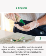 Hennaplus plaukų dažai vyrams MEN's OWN spalva vidutinė ruda - Image 3