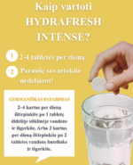 Vitavea HYDRAFRESH Intense citrinų skonio, 20 tirpstančių tablečių - Image 5