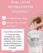 Vitavea HYDRAFRESH Intense raudonųjų vaisių skonio, 20 tirpstančių tablečių - Image 2