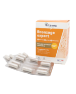 Vitavea Įdegio ekspertas Bronzage expert, 40 augalinės kilmės kapsulių - Image 2