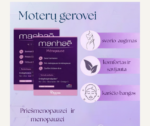 VITAVEA Manhaé Menopauzė, klimakterinio laikotarpio harmonijai, 60 kapsulių - Image 2