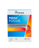VITAVEA Memo'Focus atminčiai ir energijai,  30 augalinės kilmės kapsulių - Image 2