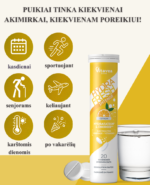 Vitavea HYDRAFRESH Intense citrinų skonio, 20 tirpstančių tablečių - Image 3