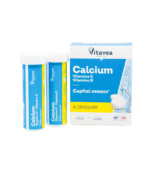 Vitavea Kalcis + vitaminai C ir D3, 24 kramtomos tabletės - Image 2
