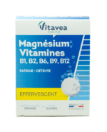 Vitavea Magnis, vitaminai B1, B2, B6, B9, B12,  24 tirpstančios tabletės - Image 3