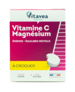 Vitavea Vitaminai C, B6 ir magnis, 28 kramtomos tabletės - Image 3