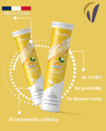 Vitavea HYDRAFRESH Intense citrinų skonio, 20 tirpstančių tablečių - Image 4